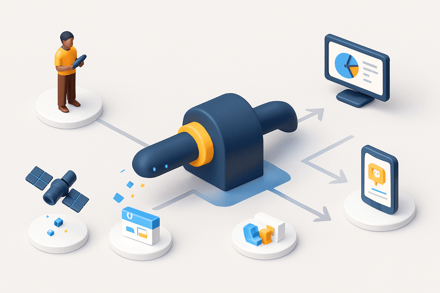 Unified pipeline from data collection to AI-powered tools